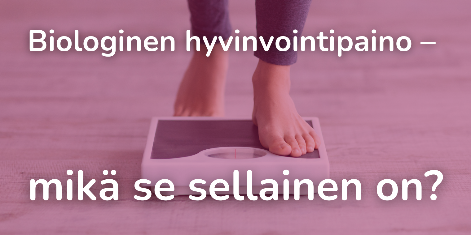 Hyvinvointipaino – mikä se sellainen on?